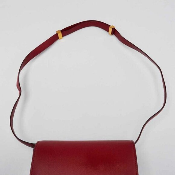 Celine Red Leather Small Box Bag - Picture 6 of 12